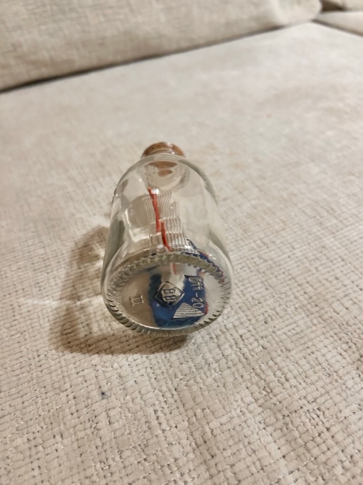 Renkli Gemili Cam Şişe Dekor - Görsel 5