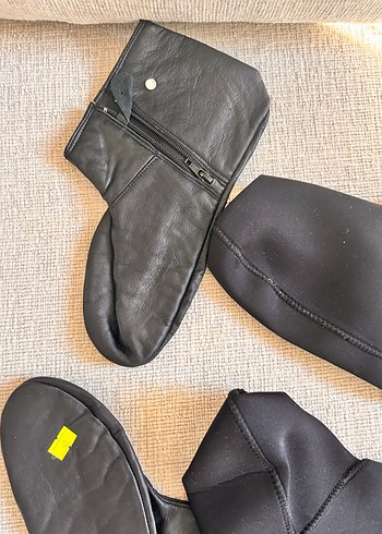 Erkek Siyah Biker Tarzı Bot - Görsel 4