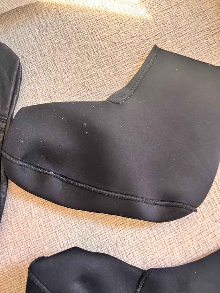 Erkek Siyah Biker Tarzı Bot - Görsel 5