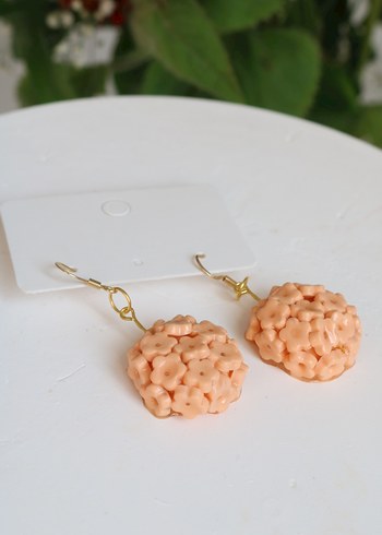 Renkli Boncuklu Mini Bohem Küpe - Görsel 9