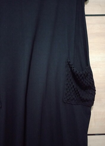 universal Beden siyah Renk Siyah penye elbise