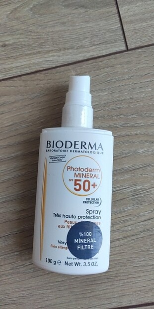 Bioderma minarel filtreli güneş kremi