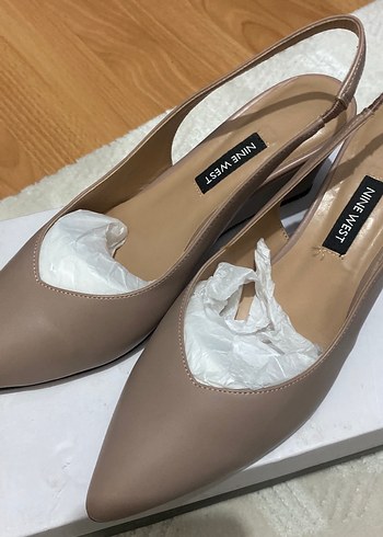 39 Beden ten rengi Renk Bej Kadın Dolgu Topuklu Stiletto
