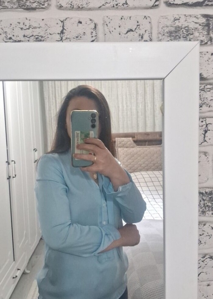 Saten gömlek  - Görsel 2