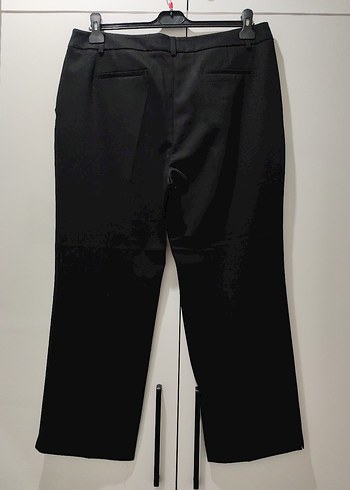 Siyah Kadın Ofis Kumaş Pantolon - Görsel 2