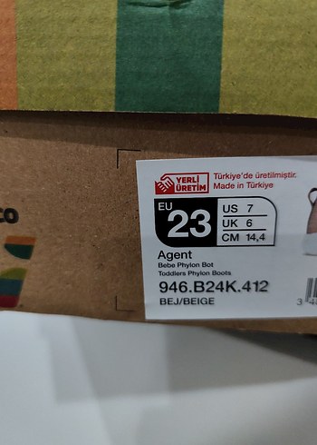 Vicco Kız Çocuk Bej Spor Ayakkabı - Görsel 5