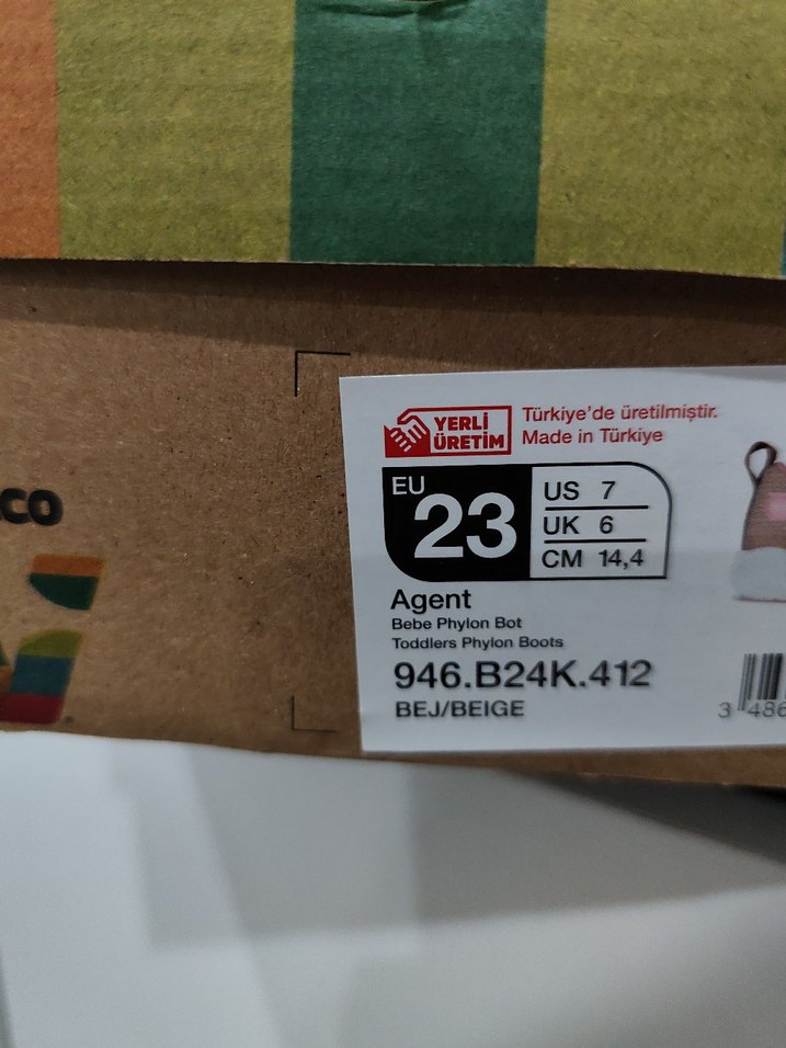 Vicco Kız Çocuk Bej Spor Ayakkabı - Görsel 5