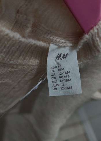 H&M kız bebek kazak - Görsel 4