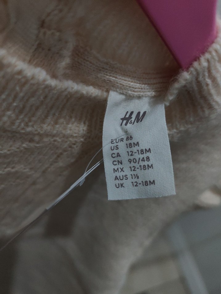 H&M kız bebek kazak - Görsel 4