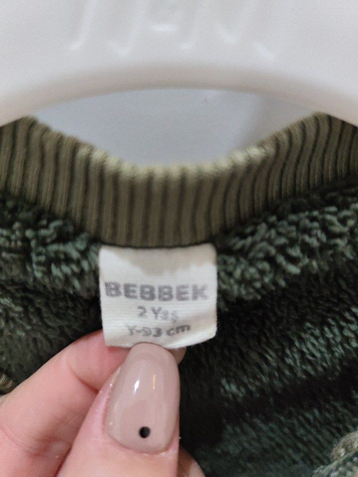 kapitone unisex 2 yaş mont - Görsel 5