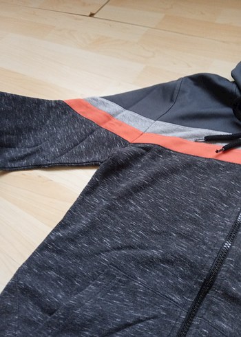 M BEDEN HUMMEL SWEATSHİRT #hummel#Gri Kapüşonlu 
 Sweatshirt - Görsel 5