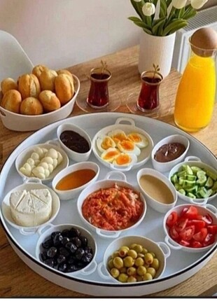  Beden BÜYÜK BOY KAHVALTİ TEPSİSİ?TEPSİ#JAHVAKTİ
