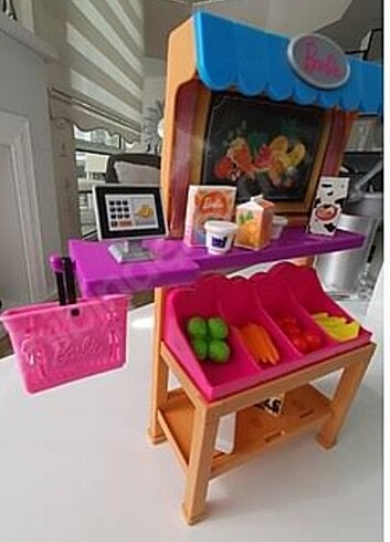 Beden BARBİE MANAV SETİ #fyp#barbie#manav#oyuncak#aksesuar