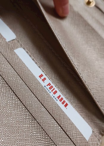 USPA POLO MARKA CÜZDAN #uspa#polo#cüzdan#Bej Kadın Cüzdan - Görsel 4