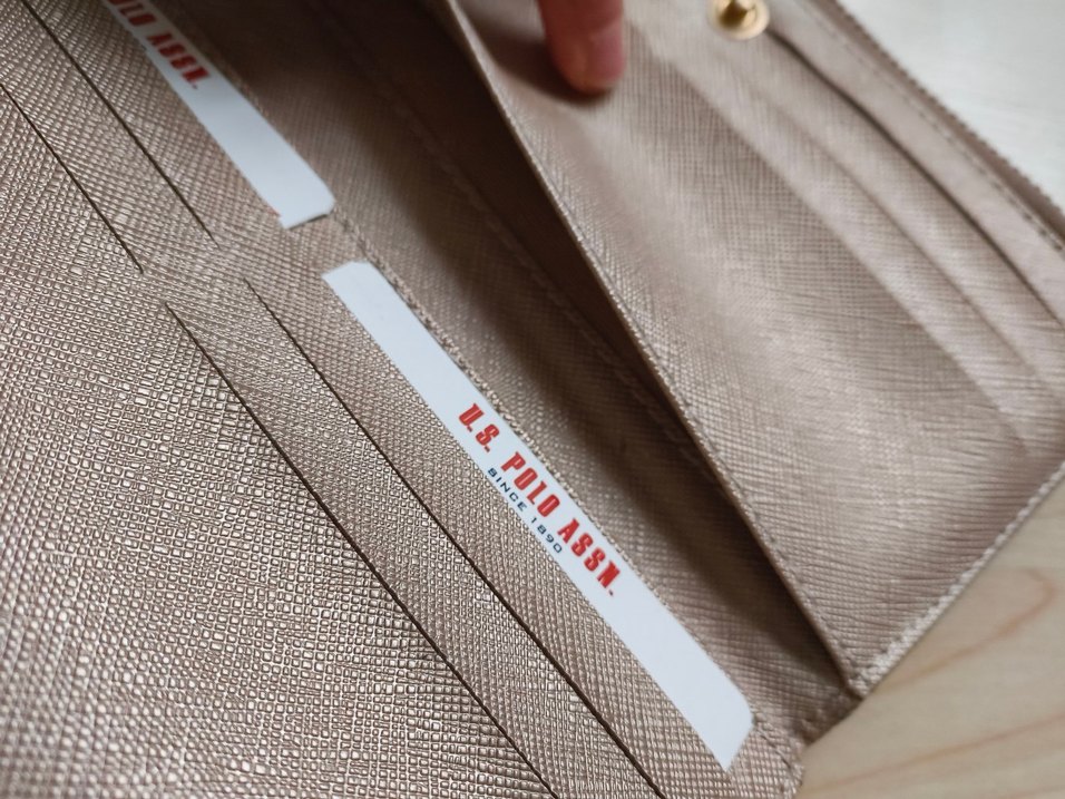 USPA POLO MARKA CÜZDAN #uspa#polo#cüzdan#Bej Kadın Cüzdan - Görsel 4