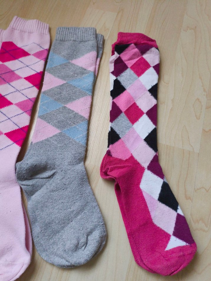 UZUN ÇORAP #çorap#Renkli Desenli Çorap Seti - Görsel 4