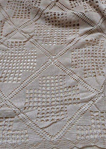 ELİŞİ MASA ÖRTÜSÜ#dantel#elişi#örtü - Görsel 3