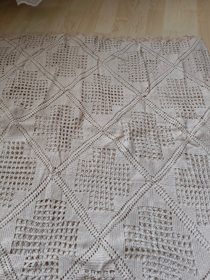 ELİŞİ MASA ÖRTÜSÜ#dantel#elişi#örtü - Görsel 2