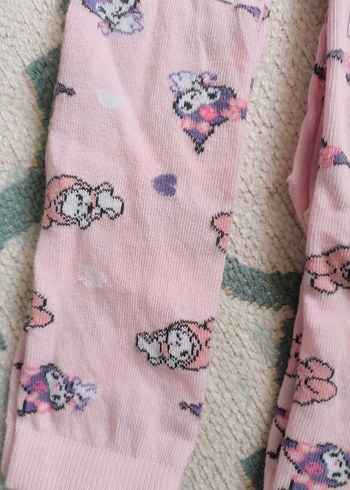 KUROMİ  DESENLİ DİZ ALTI ÇORAP #kuromi#çorao - Görsel 6