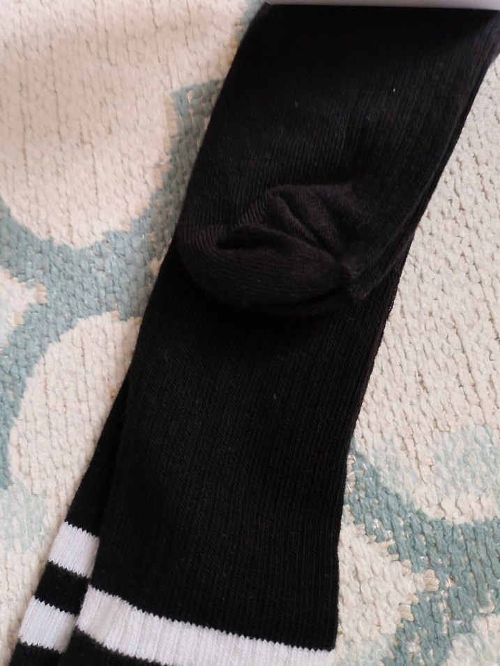 KIZ ÇOCUK DİZ ALTI ÇORAP#çorap#penti#Kız Çocuk 
 Pamuklu Çorap - Görsel 4