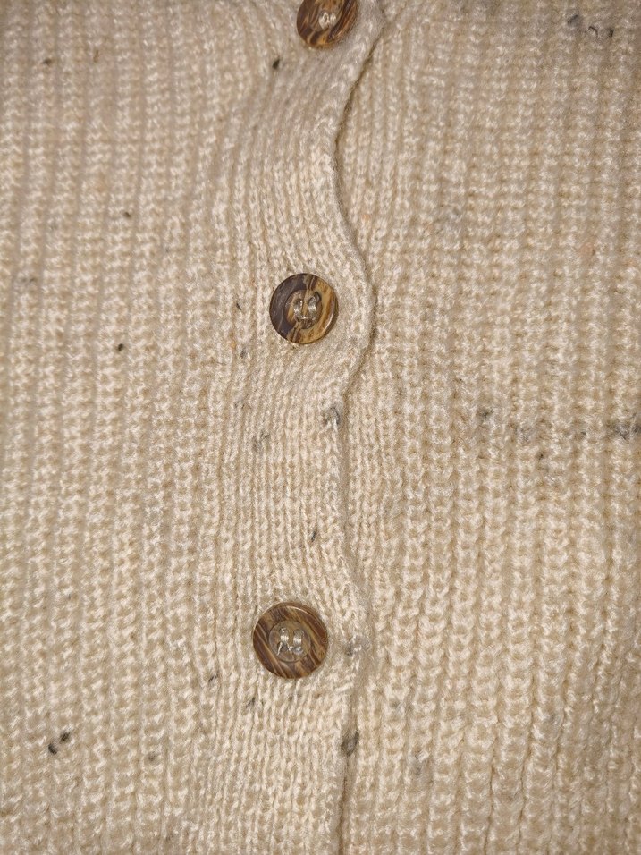 12-18 AY HIRKA #hırka#h&m#zara#mango#Düğmeli Bej Triko Hırka - Görsel 3