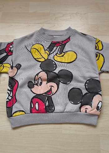 2/3/4/5 YAŞ ZARA SWEATSHİRT #sweatshirt#disney#mickeymouse - Görsel 3