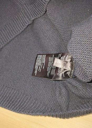 40 BEDEN TRİKO YELEK#triko#yelek#Düğmeli Lacivert  Triko Süveter - Görsel 4