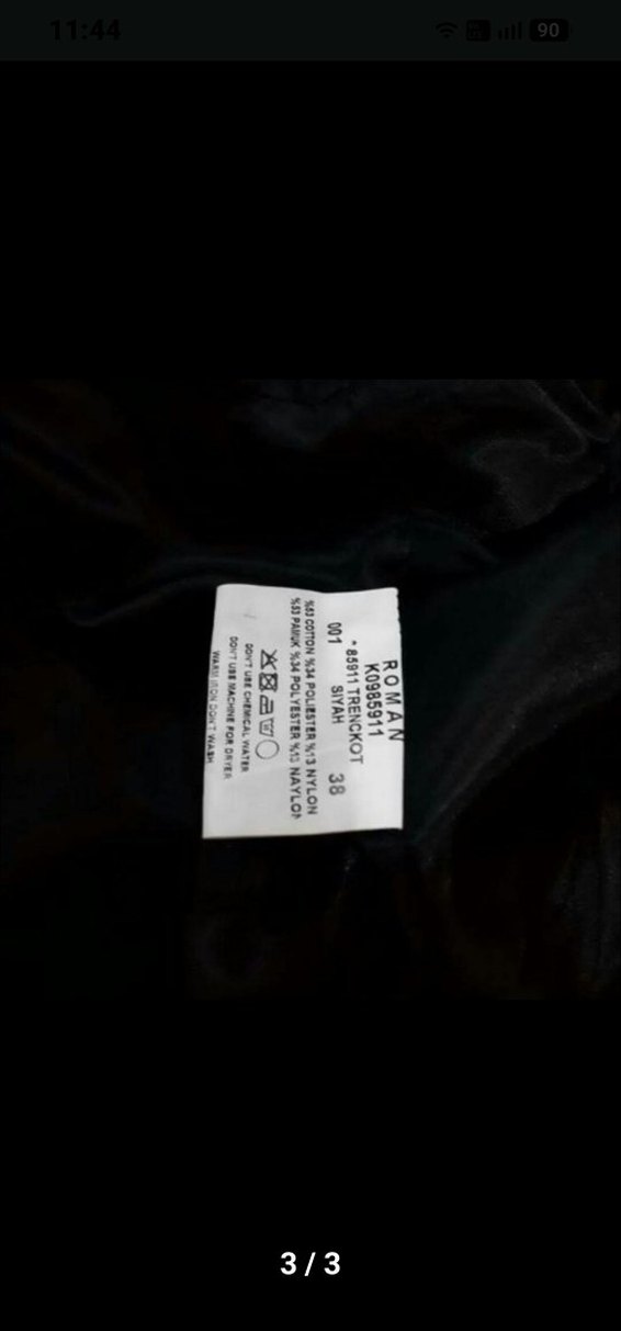 38 BEDEN ROMAN MARKA TRENÇKOT #trençkot#roman - Görsel 3