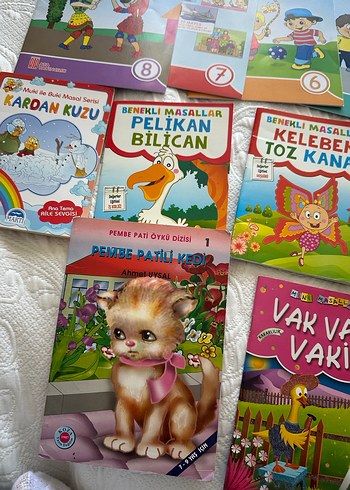  Beden Çocuklar için Renkli Kitap Seti