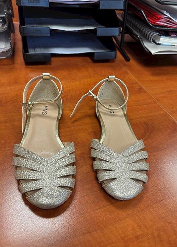 Kız çocuk gümüş babet - Görsel 6