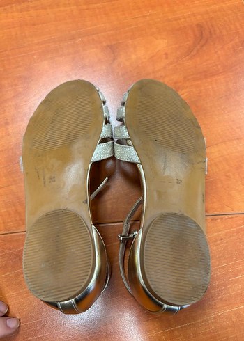 Kız çocuk gümüş babet - Görsel 5