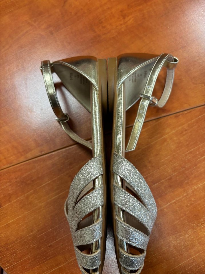 Kız çocuk gümüş babet - Görsel 3