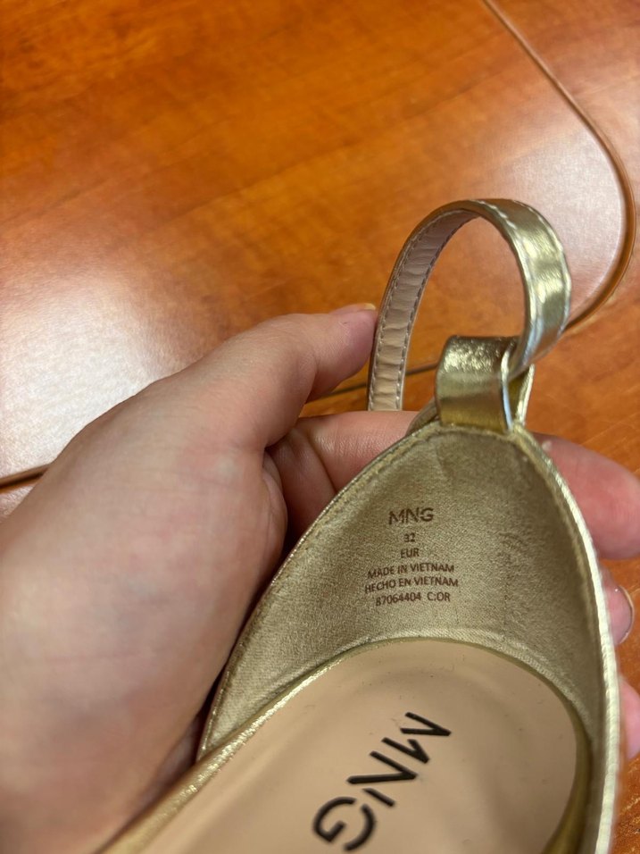 Kız çocuk gümüş babet - Görsel 4