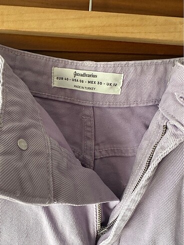 40 Beden mor Renk Stradivarious pantalon