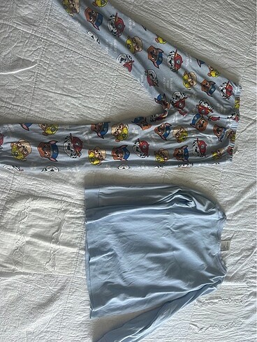 6 Yaş Beden mavi Renk Paw patrol pijama