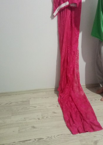 fuşya tül fon - Görsel 2