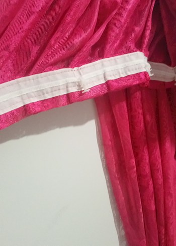 fuşya tül fon - Görsel 3