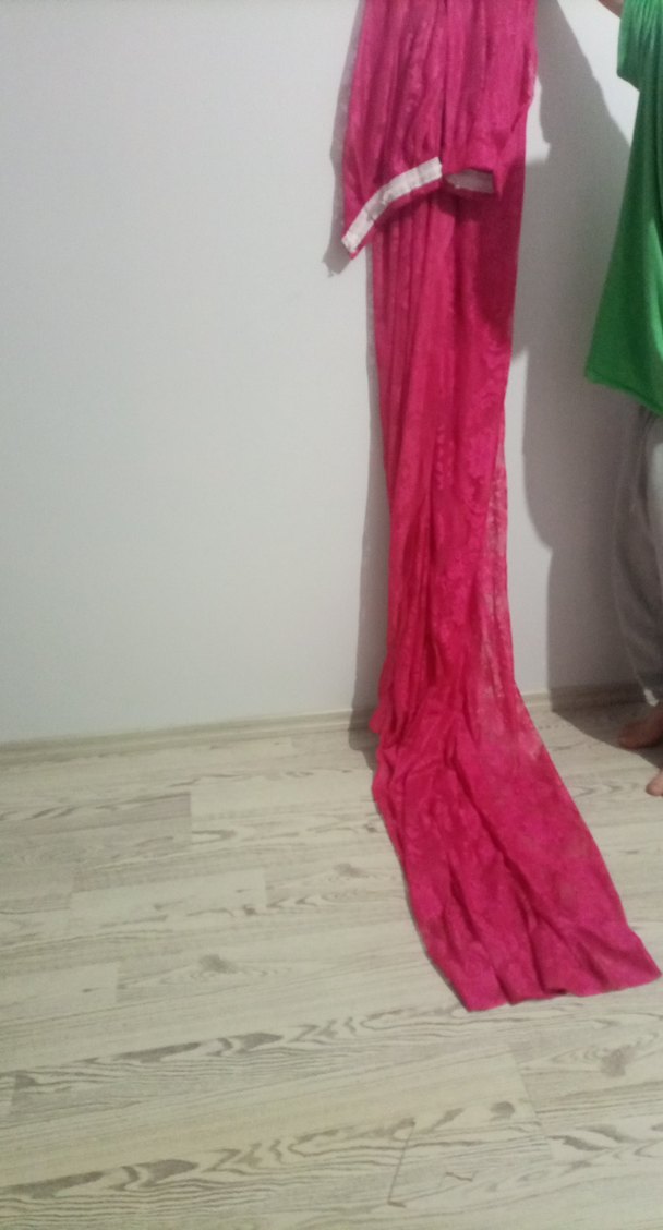 fuşya tül fon - Görsel 2