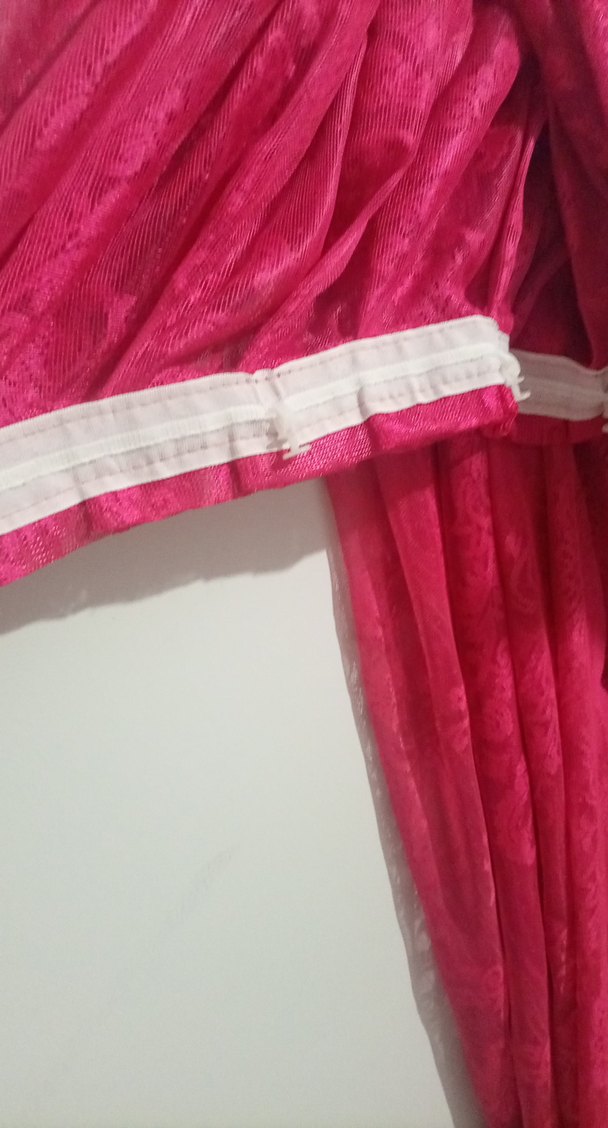 fuşya tül fon - Görsel 3