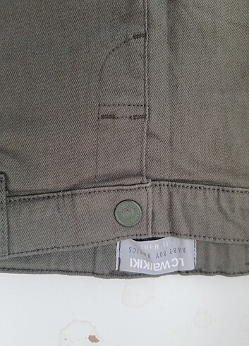 LC Waikiki erkek çocuk yeşil kot  - Görsel 3