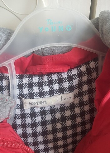 Koton 2-3 yaş Çocuk Mont - Görsel 4