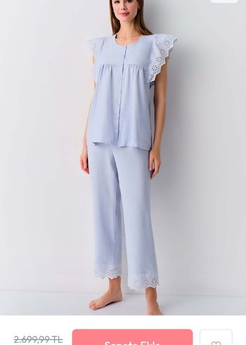 l Beden suwen pijama takımı