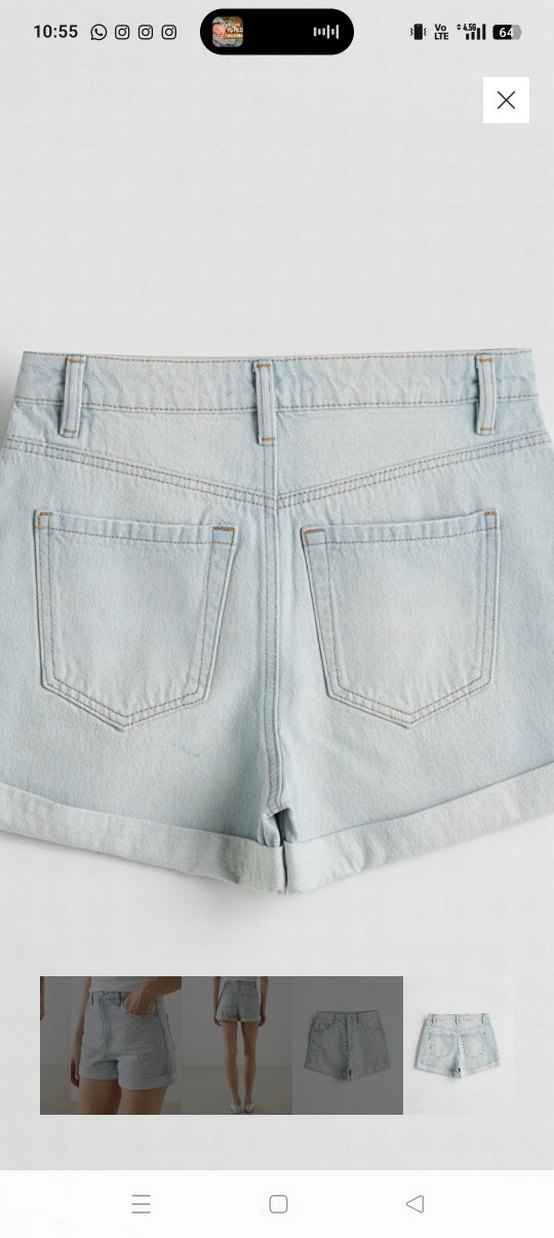 kot şort - Görsel 4