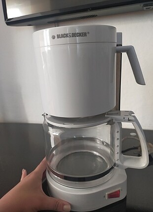  Beden Renk Black Decker Coffe Maker DCM210 Filtre