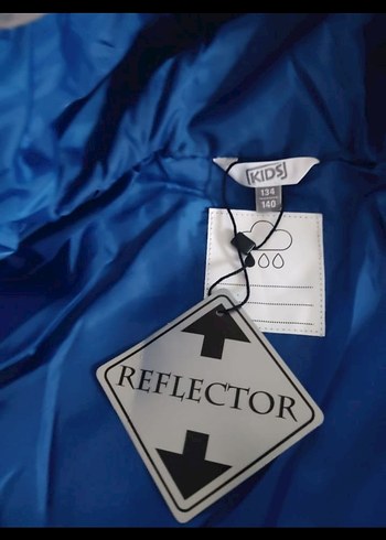 Erkek Çocuk Gri Fermuarlı Mont - Görsel 2