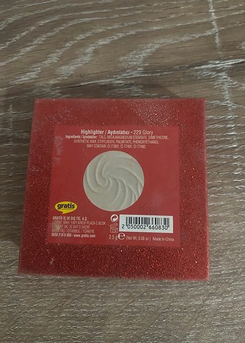 Parlak Bordo Makyaj Süngeri Starry Shine - Görsel 2