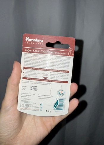 Himalaya Yoğun Kakao Yağı Dudak Kremi - Görsel 2