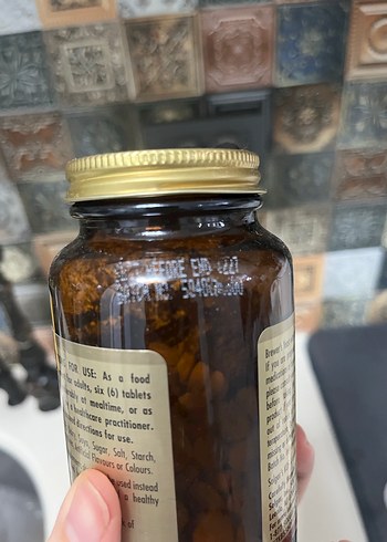 Solgar Bira Mayası + B12 Vitamini - Görsel 3