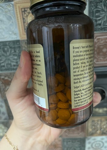 Solgar Bira Mayası + B12 Vitamini - Görsel 4