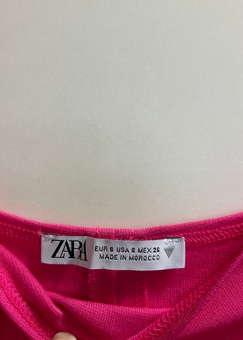 Pembe Midi Sade Kadın Elbise - Görsel 3